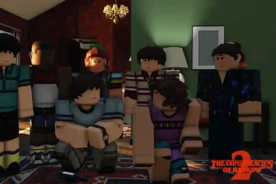 Game Roblox Conspiracies of Hawkins jadi ruang nostalgia dan teori fans Stranger Things jelang penayangan Volume 1 Season 5.
